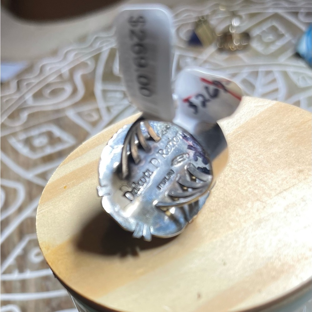 Silver Turquoise Ring - Picture 8 of 11